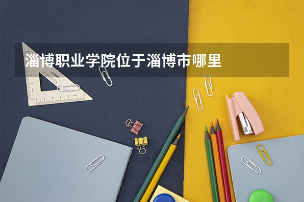 淄博職業學院位于淄博市哪里