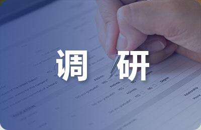調研心得