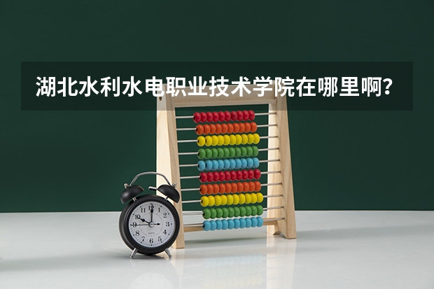 湖北水利水電職業(yè)技術(shù)學(xué)院在哪里啊？