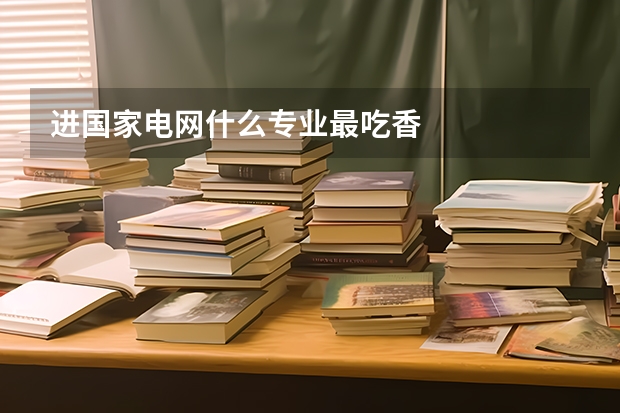 進國家電網什么專業最吃香