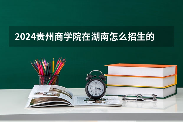 2024貴州商學院在湖南怎么招生的