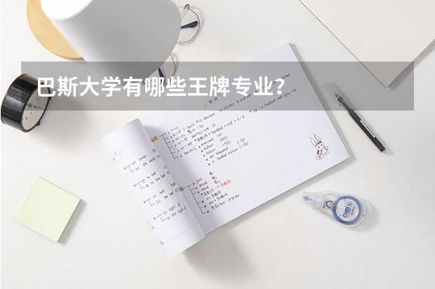 巴斯大學有哪些王牌專業？