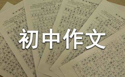 那段繁華落盡的滄桑初中作文1000字（通用11篇）