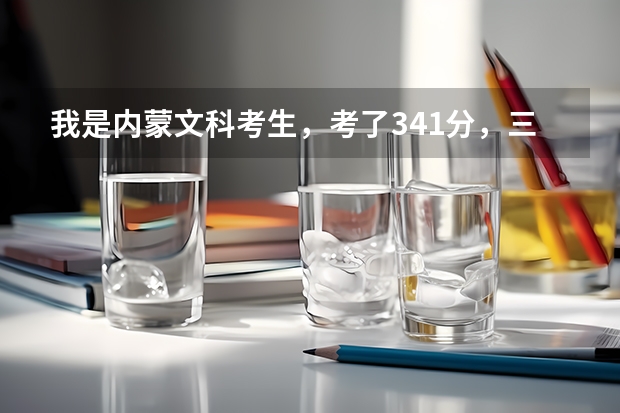 我是內蒙文科考生，考了341分，三本線是343，請問能被內蒙古財經大學學院錄取嗎？