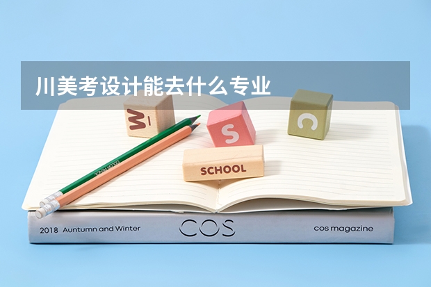 川美考設計能去什么專業