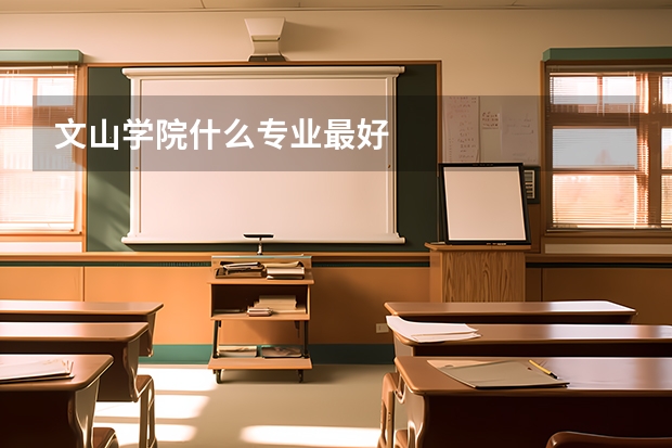 文山學院什么專業最好