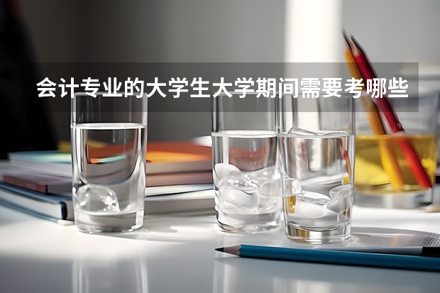 會(huì)計(jì)專(zhuān)業(yè)的大學(xué)生大學(xué)期間需要考哪些證