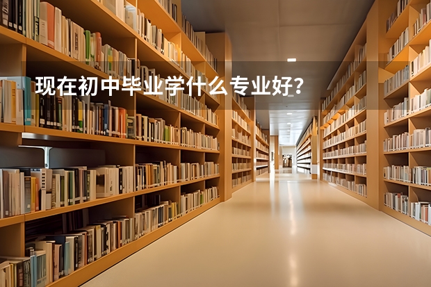 現(xiàn)在初中畢業(yè)學什么專業(yè)好？