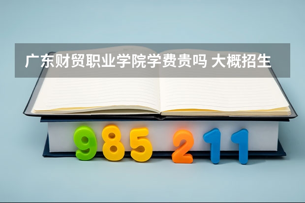 廣東財貿職業學院學費貴嗎 大概招生多少人