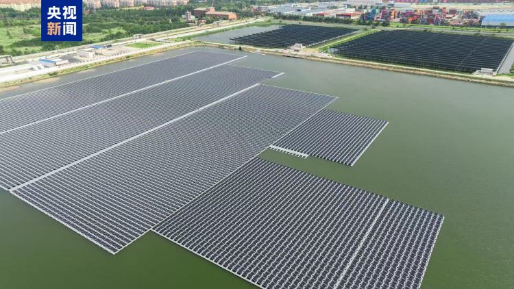 我國首個海水漂浮式光伏項目建成投用
