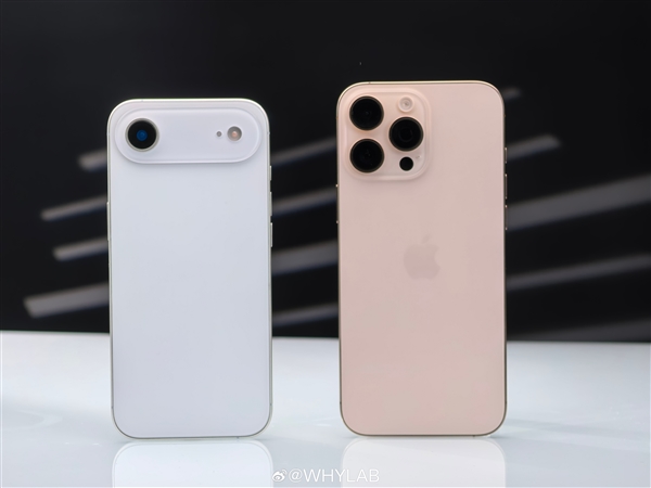 iPhone 17 Air新機模上手：蘋果史上薄手機 無SIM卡槽